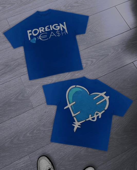 RICH LOVE TEE BLUE)